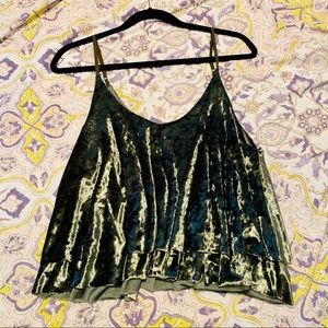 Buddy Love Crushed Velvet Tank Top
